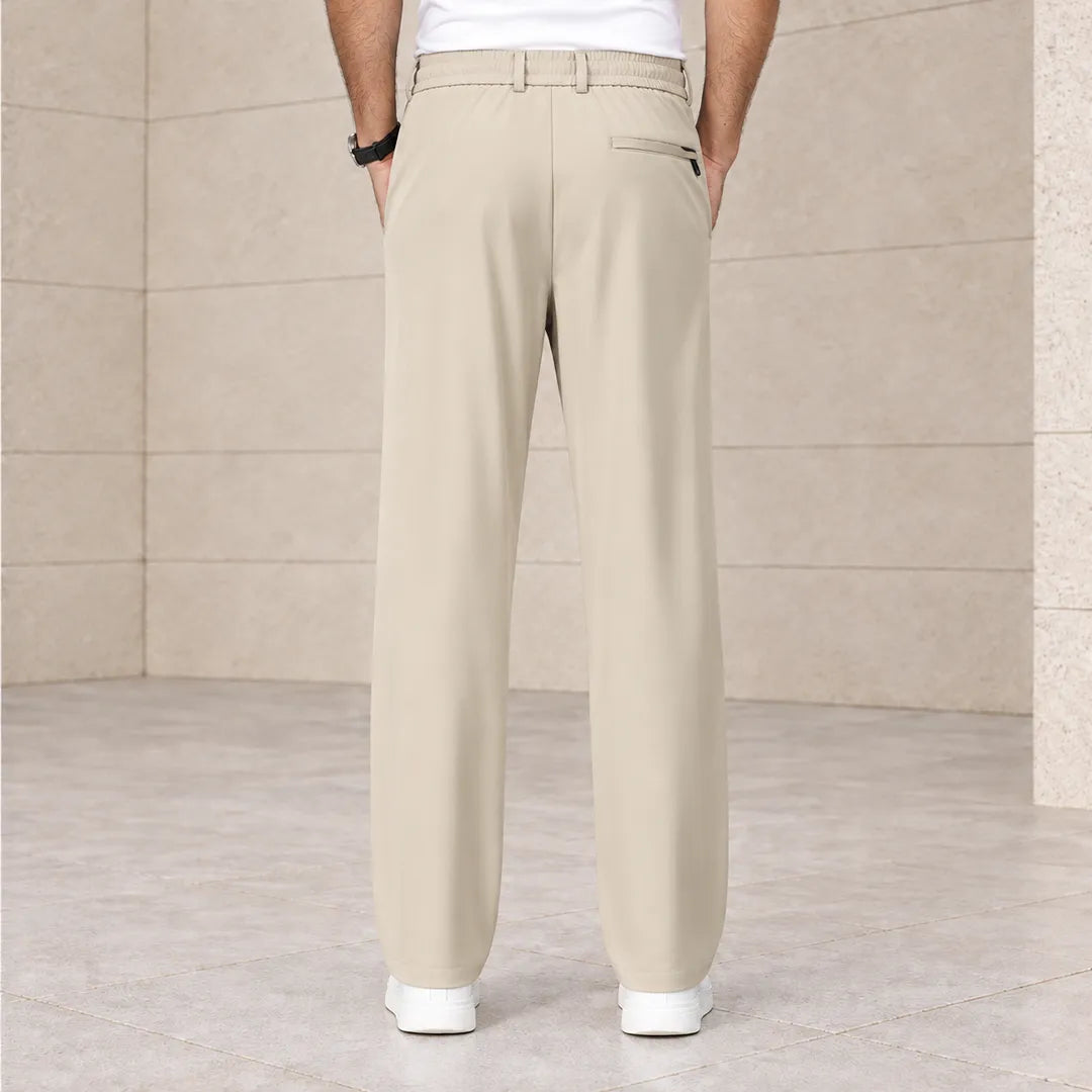 Relaxed Drawstring Casual Pants