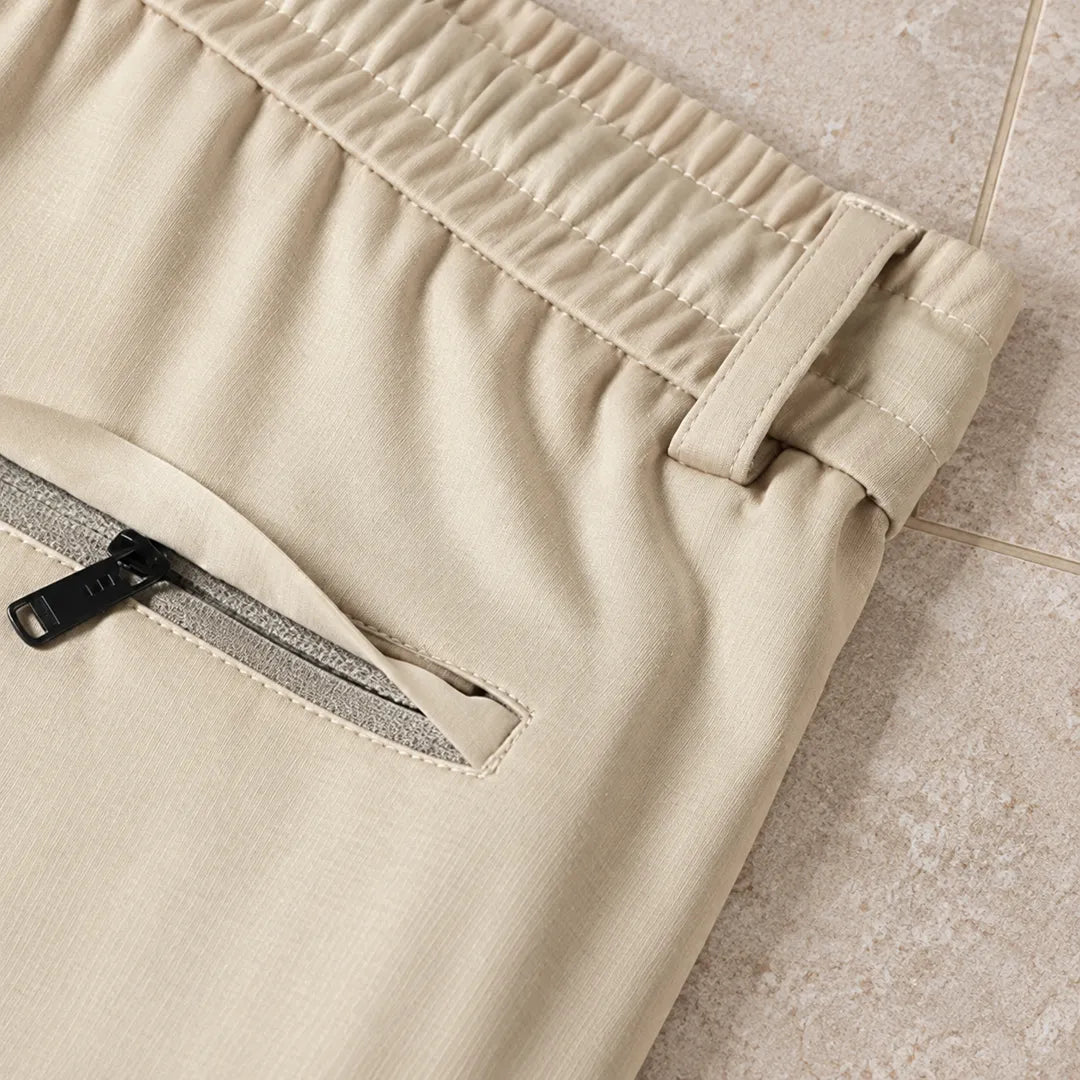 Relaxed Drawstring Casual Pants