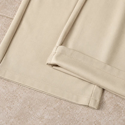 Relaxed Drawstring Casual Pants