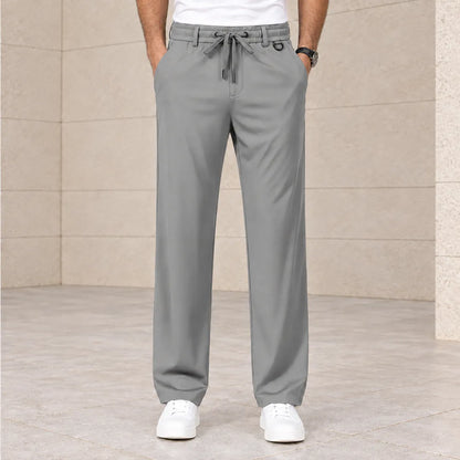 Relaxed Drawstring Casual Pants